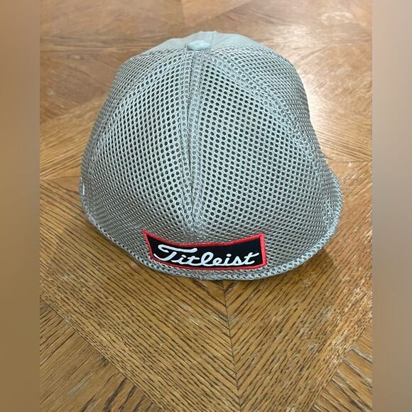 Titleist FootJoy FJ Pro V1 Golf Hat Vented Size Small-Medium Tan Brown - Picture 3 of 8